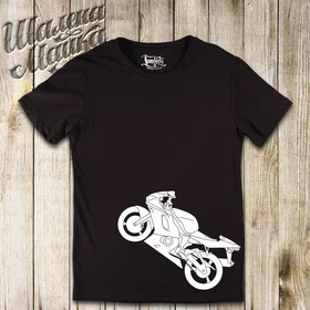 Прикольные футболки: Honda 11 Black